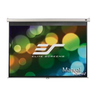 Projektori un ekrāni - Elite Screens M150XWV2 Manual Pull-down Projection Screen 150 - быстрый заказ от производителя