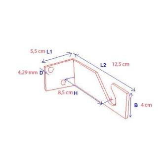 Background holders - Falcon Eyes Bracket FA-013 for B-Reel - buy today in store and with delivery