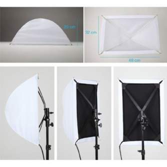 Softboxes - Falcon Eyes Diffusor Dome RX-12OB for LED RX-12T - quick order from manufacturer