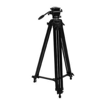 Video statīvi - Nest Video Tripod NT-777 + Fluid Damped Pan Head - быстрый заказ от производителя