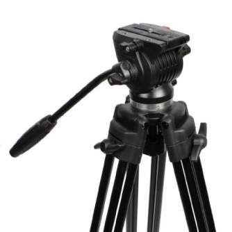 Video statīvi - Nest Video Tripod NT-777 + Fluid Damped Pan Head - быстрый заказ от производителя