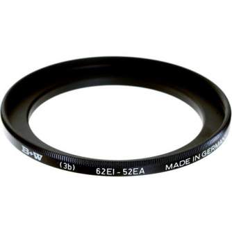 Adapters for filters - B+W Filter 3B Stepdown ring 62 / 52 - quick order from manufacturer