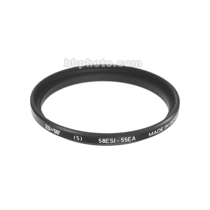 Filtru adapteri - B+W RZN 5 Step-Up Ring 55-58mm - ātri pasūtīt no ražotāja