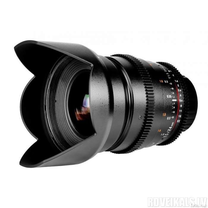 CINEMA Video Lenses - SAMYANG 24MM T1.5 VDSLR ED AS IF UMC II SONY FE F1312806101 - quick order from manufacturer