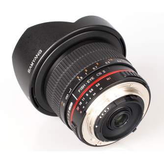 Lenses - Samyang 8 mm f / 3.5 Fisheye AE CSII for Nikon F lens - quick order from manufacturer