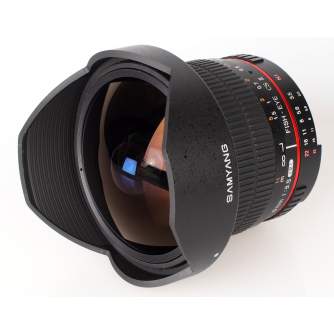 Lenses - Samyang 8 mm f / 3.5 Fisheye AE CSII for Nikon F lens - quick order from manufacturer