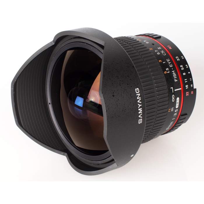 Объективы - Samyang 8mm f/3.5 UMC Fish-Eye CS II Canon EF - быстрый заказ от производителя