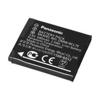 Camera Batteries - Panasonic Battery DMW-BLC7E for Panasonic Cameras - quick order from manufacturer