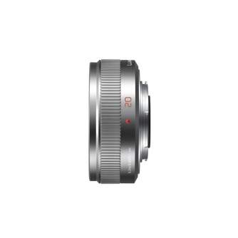 MIRRORLESS Objektīvi - Panasonic Lumix G 20mm f/1.7 II ASPH, silver - ātri pasūtīt no ražotāja