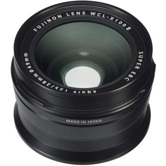 Адаптеры - FUJIFILM WCL-X100 II Wide Conversion Lens (X100F, X100T, X100S, X100) Silver - быстрый заказ от производителя