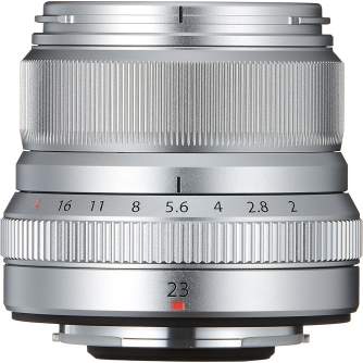 Objektīvi bezspoguļa kamerām - FUJIFILM Lens Fujinon XF23mm F2 R WR XF f/2.0 R WR Lens - Silver - ātri pasūtīt no ražotāja