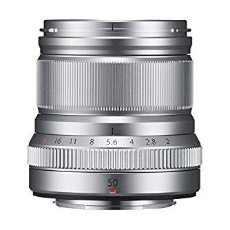 Objektīvi bezspoguļa kamerām - FUJIFILM Lens Fujinon XF50mm F2 R WR silver XF-50 mm f/2.0 R WR Lens - Silver - ātri pasūtīt no ražotāja