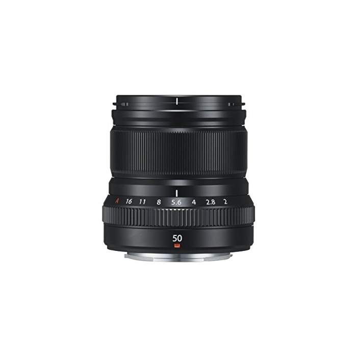 Objektīvi bezspoguļa kamerām - FUJIFILM Lens Fujinon XF50mm F2 R WR black XF-50mm f/2.0 R WR Mid-Telephoto Lens - Black - ātri pasūtīt no ražotāja