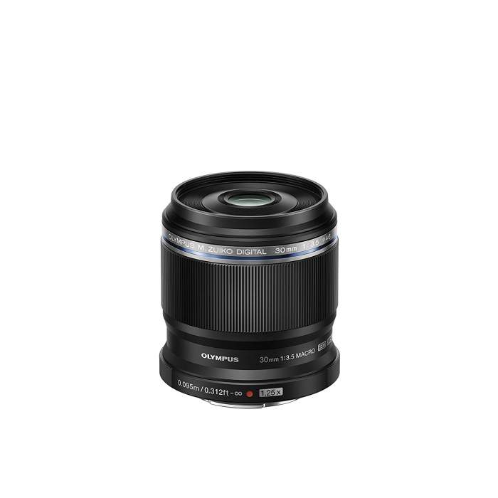 Mirrorless Lenses - Olympus M.ZUIKO DIGITAL ED 30mm 1:3.5 Macro / EM-M3035 BLK - быстрый заказ от производителя