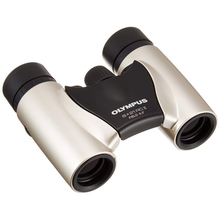 Binokļi - Olympus 8x21 RC II Binoculars Champagne Gold incl. Case - ātri pasūtīt no ražotāja