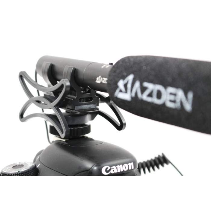 Accessories for microphones - Azden SMH-X Universal X-Mount Mic Holder for Shotgun Mics - quick order from manufacturer