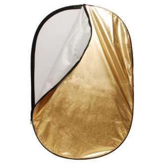 Foldable Reflectors - Falcon Eyes Reflector 5 in 1 RRK-3648SLG 92x122 cm - quick order from manufacturer