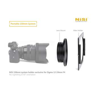 Square and Rectangular Filters - NISI FILTER HOLDER 150 FOR SIGMA 12-24/4 ART - quick order from manufacturer