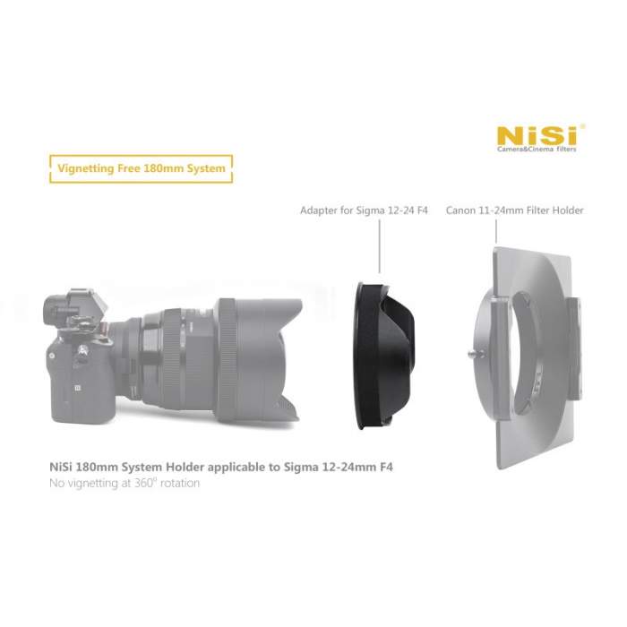 Adapters for filters - NISI FILTER ADAPTER 82MM FOR CANON 11-24 - quick order from manufacturer