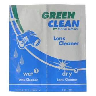 Foto kameras tīrīšana - Green Clean LC-7010-10 LensCleaner 10 pc. - hang box - perc šodien veikalā un ar piegādi