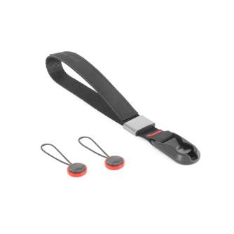 Kameru siksniņas - Peak Design wrist strap Cuff, charcoal - быстрый заказ от производителя