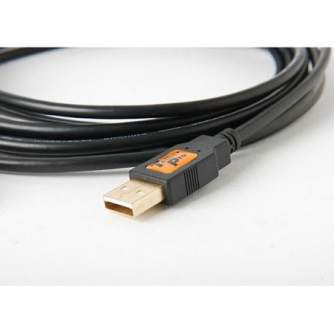 Кабели - Tether Tools Tether Pro USB 2.0 Male to Mini-B 5 pin 4,6m Blk - быстрый заказ от производителя