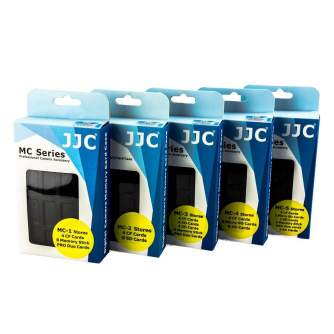 Memory Cards - JJC MC-5 Multi-Card Case - quick order from manufacturer