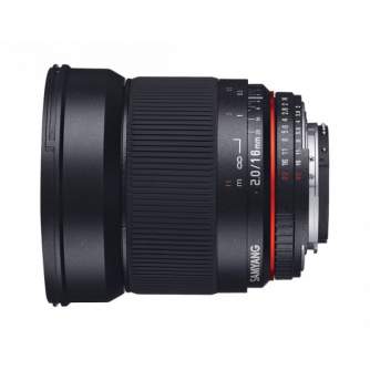 SLR Objektīvi - SAMYANG OBJEKTIVS 16MM F2,0 ED CANON - ātri pasūtīt no ražotāja