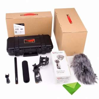 Kryptinis mikrofonas - Aputure Deity Kit, Condenser Shotgun Camcorder Broadcast Microphone - быстрый заказ от производителя