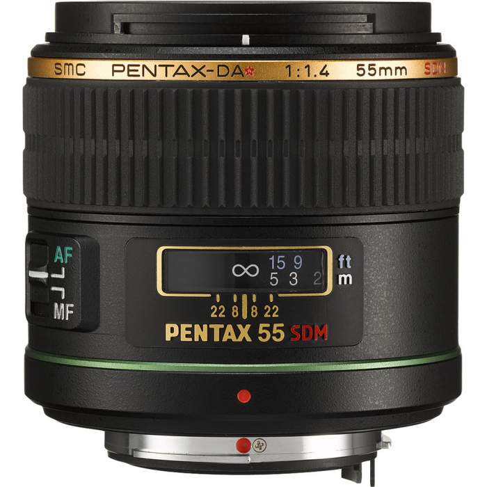 Objektīvi - PENTAX DSLR LENS DA* 55MM 1,4 SDM - ātri pasūtīt no ražotāja