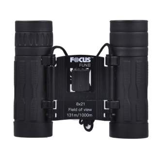 Binokļi - FUN II 8X21 FOCUS Compact Pocket Binocular 105021 - ātri pasūtīt no ražotāja