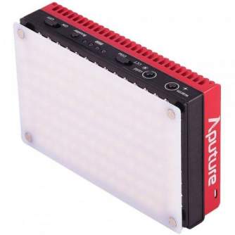 On-camera LED light - Aputure AL-MX 128 LEDs credit card size bi-color - quick order from manufacturer