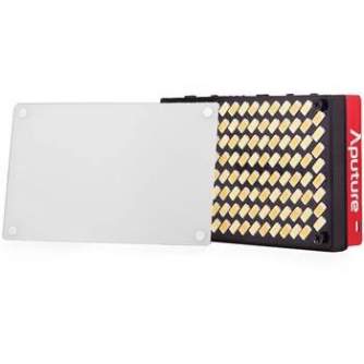 LED lampas kamerai - Aputure AL-MX 128 LEDs credit card size bi-color - ātri pasūtīt no ražotāja