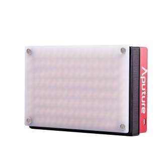 LED lampas kamerai - Aputure AL-MX 128 LEDs credit card size bi-color - ātri pasūtīt no ražotāja