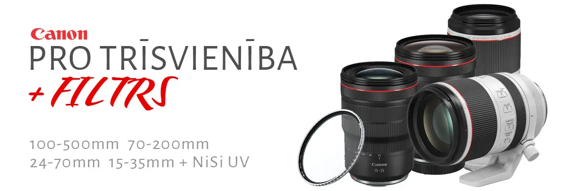 Canon trinity filter