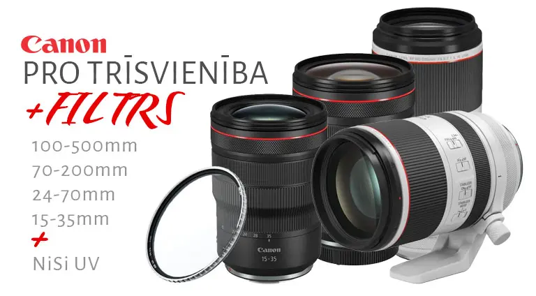 Canon trinity filter